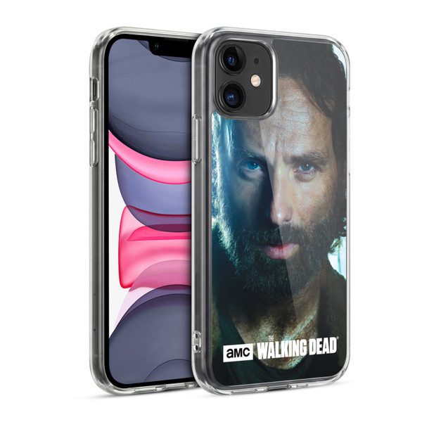 AMC The Walking Dead Characters Rick Soft Gel Case for Apple iPhone 11