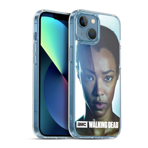 AMC The Walking Dead Characters Sasha Soft Gel Case for Apple iPhone 13 Mini & MagSafe