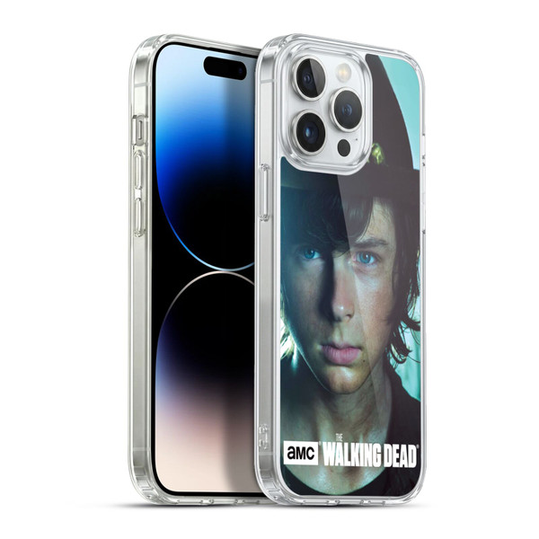AMC The Walking Dead Characters Carl Soft Gel Case for Apple iPhone 13 Pro Max & MagSafe