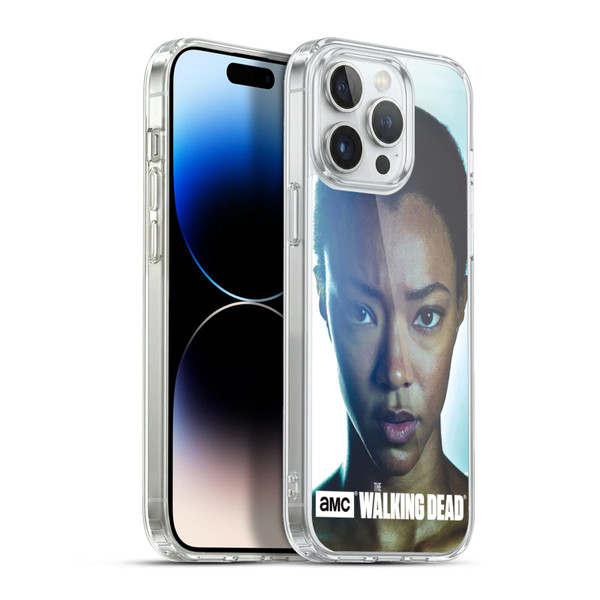 AMC The Walking Dead Characters Sasha Soft Gel Case for Apple iPhone 13 Pro Max & MagSafe