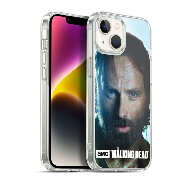 AMC The Walking Dead Characters Rick Soft Gel Case for Apple iPhone 14
