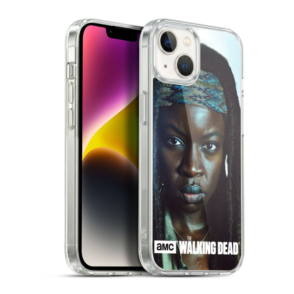 AMC The Walking Dead Characters Michonne Soft Gel Case for Apple iPhone 14 Plus & MagSafe