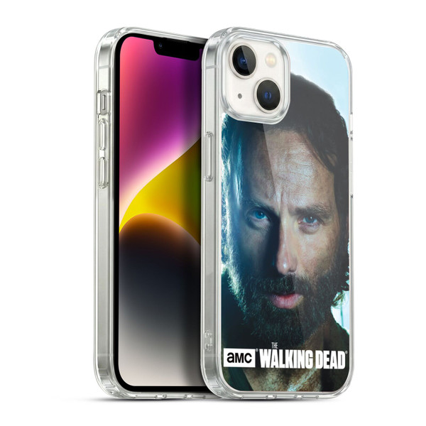 AMC The Walking Dead Characters Rick Soft Gel Case for Apple iPhone 14 Plus & MagSafe