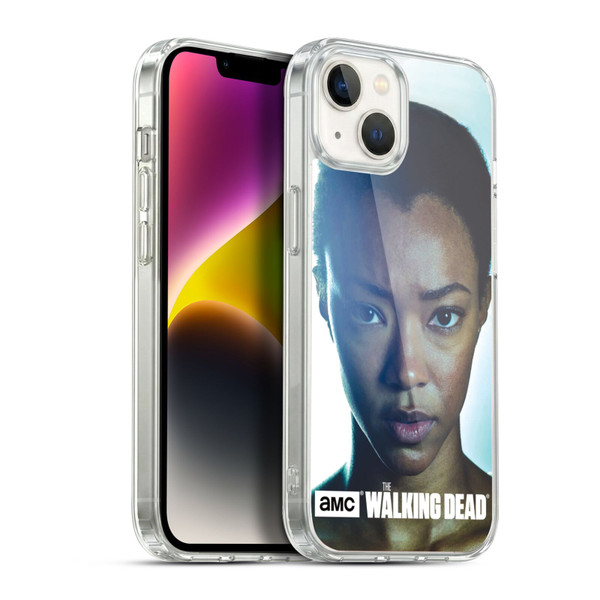AMC The Walking Dead Characters Sasha Soft Gel Case for Apple iPhone 14 Plus & MagSafe