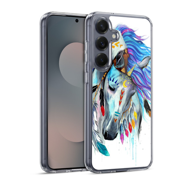 Pixie Cold Animals Spirit Soft Gel Case for Samsung Galaxy S25 & MagSafe