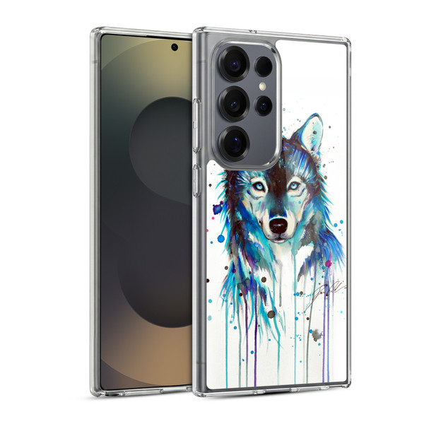 Pixie Cold Animals Ice Wolf Soft Gel Case for Samsung Galaxy S25 Ultra & MagSafe