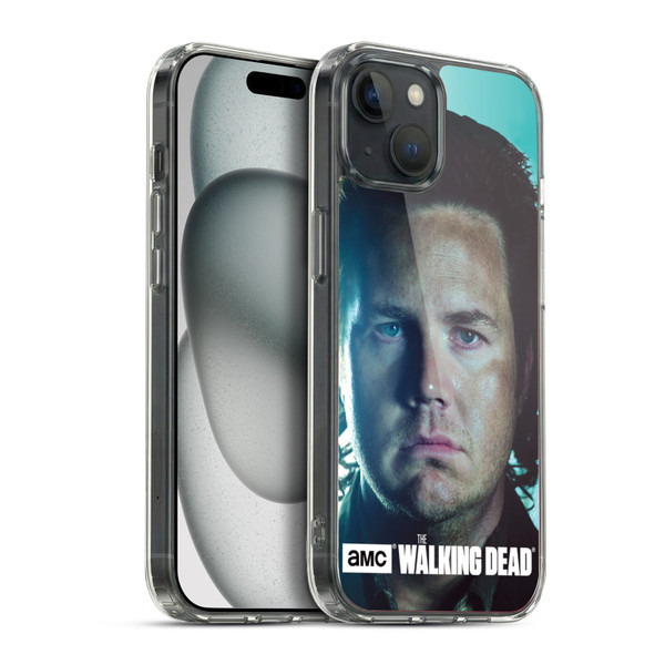 AMC The Walking Dead Characters Eugene Soft Gel Case for Apple iPhone 15 Plus & MagSafe