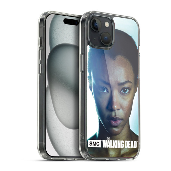 AMC The Walking Dead Characters Sasha Soft Gel Case for Apple iPhone 15 Plus & MagSafe
