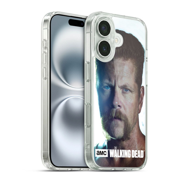 AMC The Walking Dead Characters Abraham Soft Gel Case for Apple iPhone 16 & MagSafe