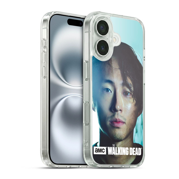 AMC The Walking Dead Characters Glenn Soft Gel Case for Apple iPhone 16 & MagSafe