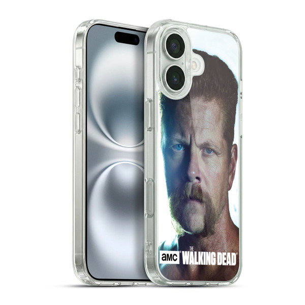 AMC The Walking Dead Characters Abraham Soft Gel Case for Apple iPhone 16 Plus & MagSafe