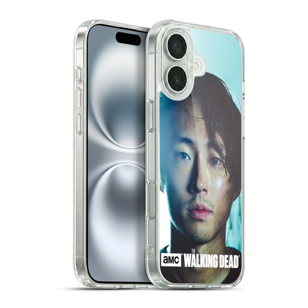 AMC The Walking Dead Characters Glenn Soft Gel Case for Apple iPhone 16 Plus & MagSafe