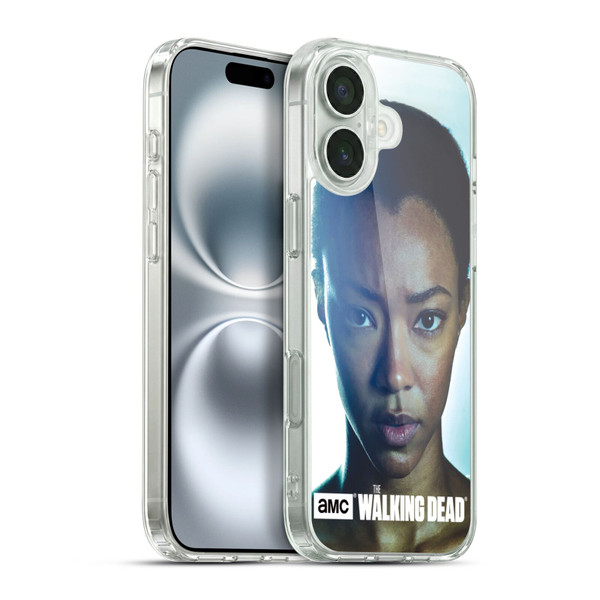 AMC The Walking Dead Characters Sasha Soft Gel Case for Apple iPhone 16 Plus & MagSafe