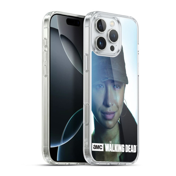 AMC The Walking Dead Characters Rosita Soft Gel Case for Apple iPhone 16 Pro Max & MagSafe