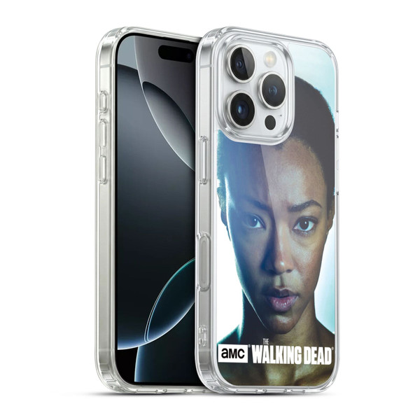 AMC The Walking Dead Characters Sasha Soft Gel Case for Apple iPhone 16 Pro & MagSafe
