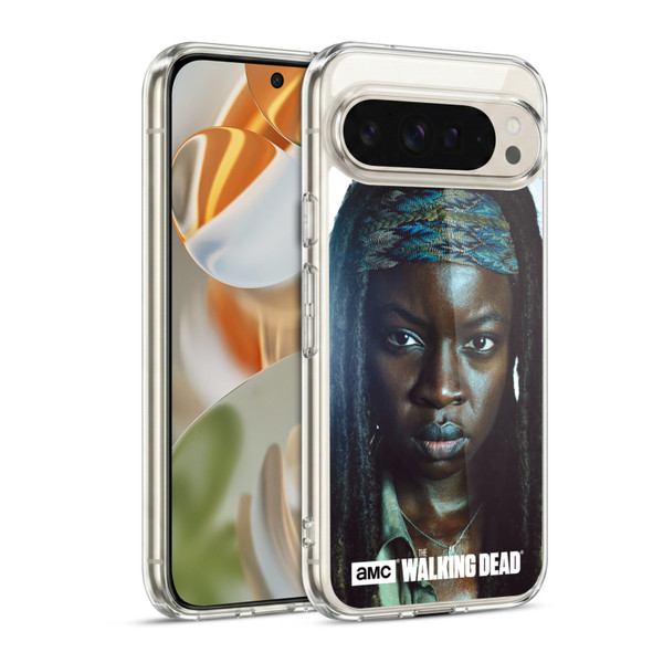 AMC The Walking Dead Characters Michonne Soft Gel Case for Google Pixel 9 / Pixel 9 Pro