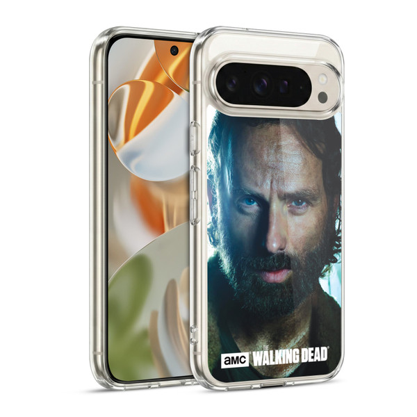 AMC The Walking Dead Characters Rick Soft Gel Case for Google Pixel 9 / Pixel 9 Pro