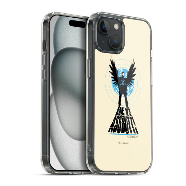 Supernatural Graphic Hey Ass-Butt Soft Gel Case for Apple iPhone 15 Plus & MagSafe