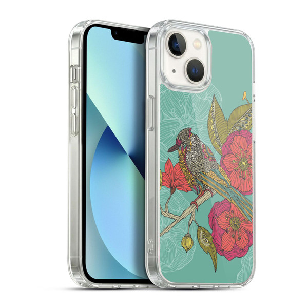 Valentina Birds Contented Constance Soft Gel Case for Apple iPhone 13
