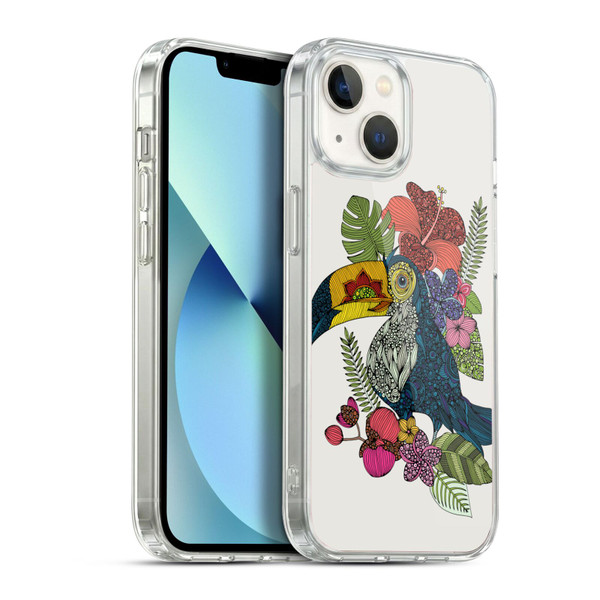 Valentina Birds Tucan Soft Gel Case for Apple iPhone 13