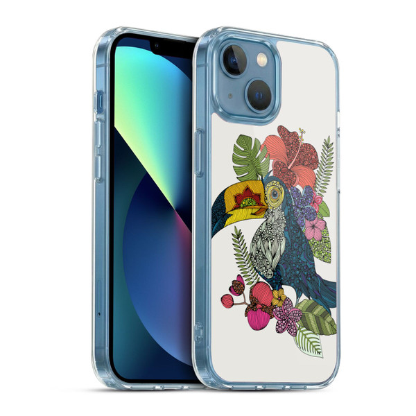Valentina Birds Tucan Soft Gel Case for Apple iPhone 13 Mini & MagSafe