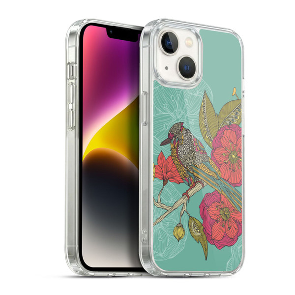 Valentina Birds Contented Constance Soft Gel Case for Apple iPhone 14