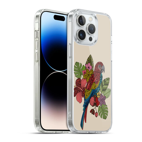 Valentina Birds Parrot Soft Gel Case for Apple iPhone 14 Pro Max & MagSafe