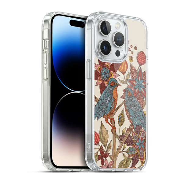 Valentina Birds Love Soft Gel Case for Apple iPhone 14 Pro & MagSafe