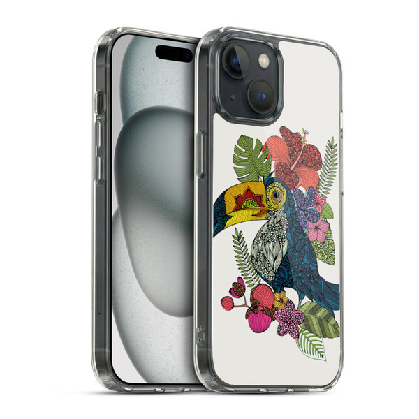 Valentina Birds Tucan Soft Gel Case for Apple iPhone 15 & MagSafe
