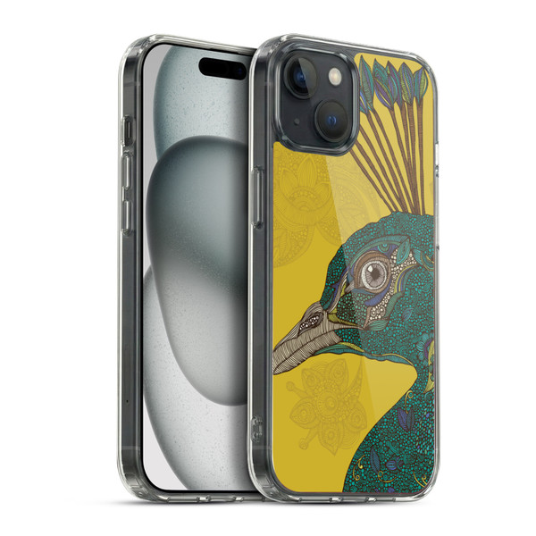 Valentina Birds Peacock Soft Gel Case for Apple iPhone 15 Plus & MagSafe