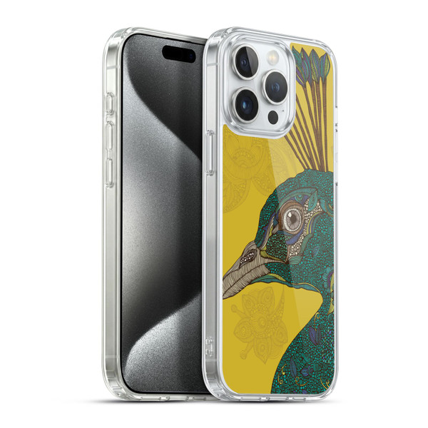Valentina Birds Peacock Soft Gel Case for Apple iPhone 15 Pro Max & MagSafe