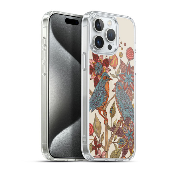 Valentina Birds Love Soft Gel Case for Apple iPhone 15 Pro Max & MagSafe