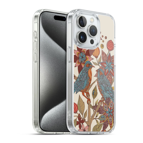 Valentina Birds Love Soft Gel Case for Apple iPhone 15 Pro & MagSafe