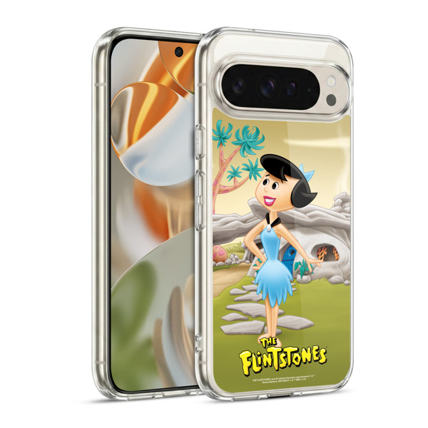 The Flintstones Characters Betty Rubble Soft Gel Case for Google Pixel 9 / Pixel 9 Pro