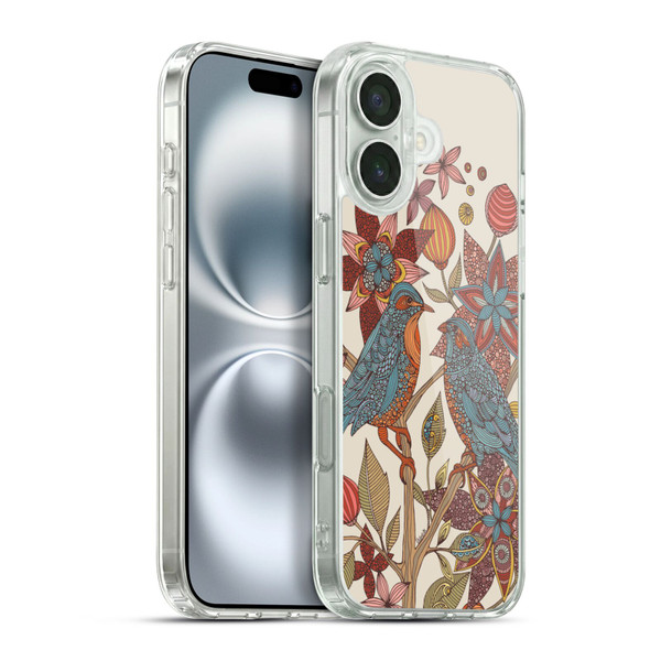 Valentina Birds Love Soft Gel Case for Apple iPhone 16 Plus & MagSafe
