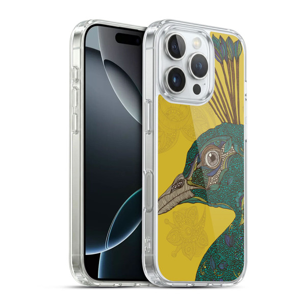 Valentina Birds Peacock Soft Gel Case for Apple iPhone 16 Pro & MagSafe