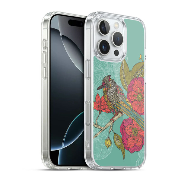Valentina Birds Contented Constance Soft Gel Case for Apple iPhone 16 Pro & MagSafe