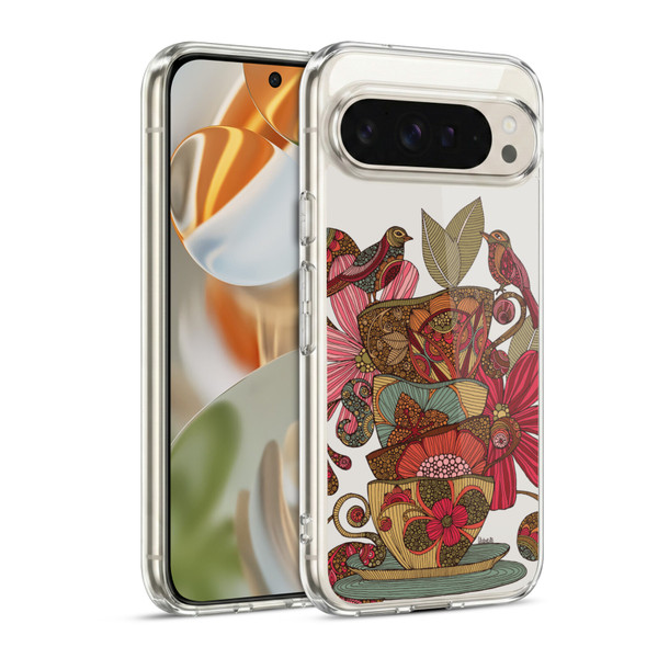 Valentina Birds Teacups Soft Gel Case for Google Pixel 9 / Pixel 9 Pro