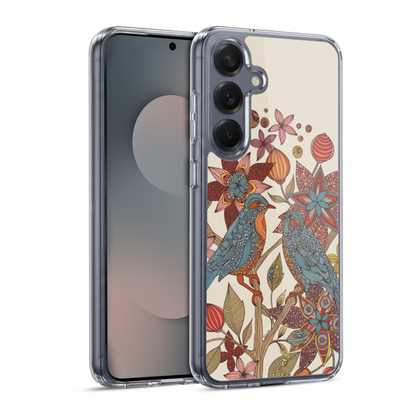Valentina Birds Love Soft Gel Case for Samsung Galaxy S25 & MagSafe