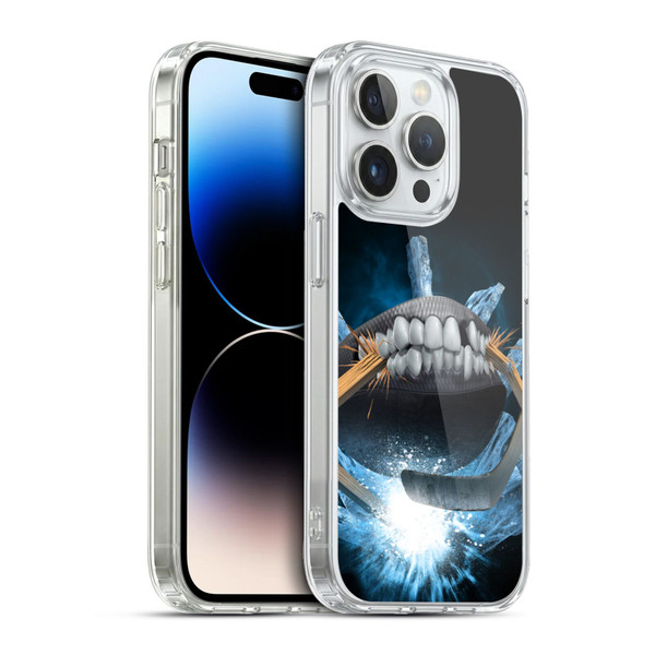 Tom Wood Monsters Hockey Soft Gel Case for Apple iPhone 13 Pro & MagSafe