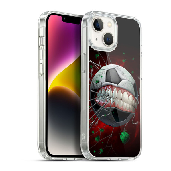 Tom Wood Monsters Soccer Soft Gel Case for Apple iPhone 14