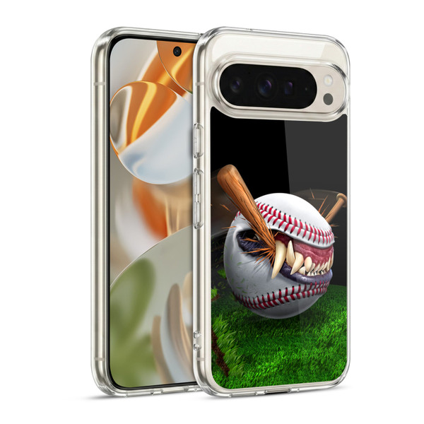 Tom Wood Monsters Baseball Soft Gel Case for Google Pixel 9 / Pixel 9 Pro