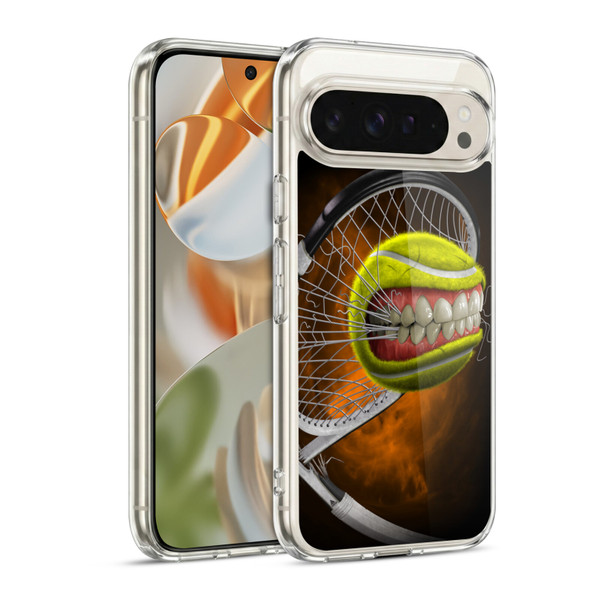 Tom Wood Monsters Tennis Soft Gel Case for Google Pixel 9 / Pixel 9 Pro