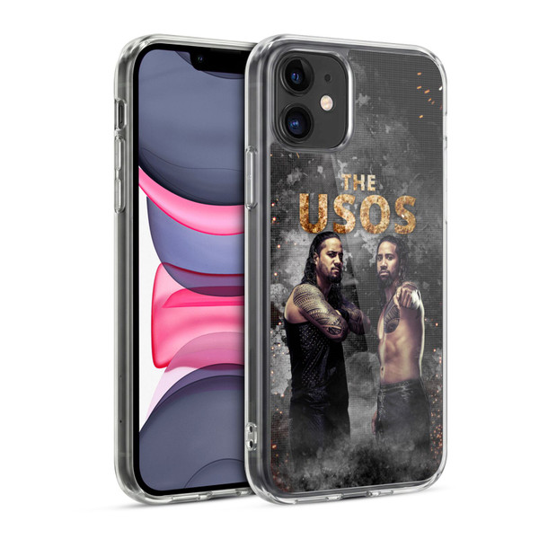 WWE The Usos LED Image Soft Gel Case for Apple iPhone 11