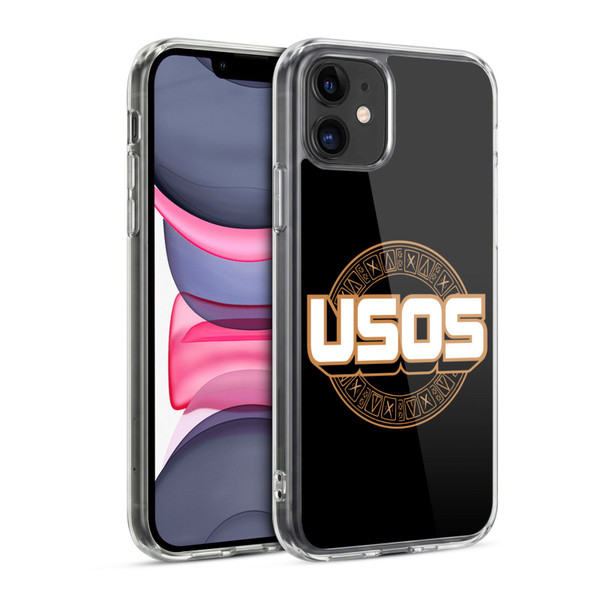 WWE The Usos Logotype Soft Gel Case for Apple iPhone 11