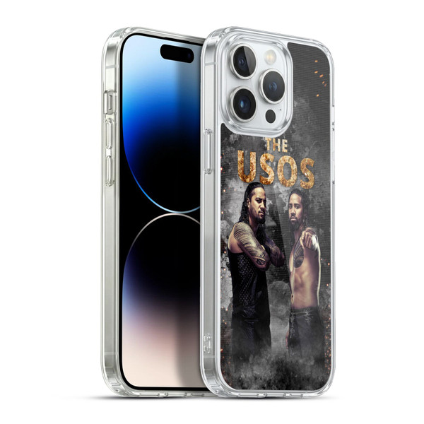 WWE The Usos LED Image Soft Gel Case for Apple iPhone 13 Pro Max & MagSafe