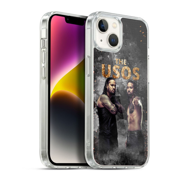 WWE The Usos LED Image Soft Gel Case for Apple iPhone 14 Plus & MagSafe