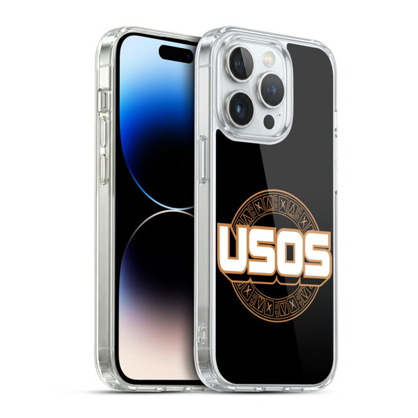 WWE The Usos Logotype Soft Gel Case for Apple iPhone 14 Pro & MagSafe