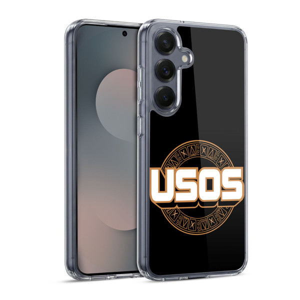 WWE The Usos Logotype Soft Gel Case for Samsung Galaxy S25 & MagSafe