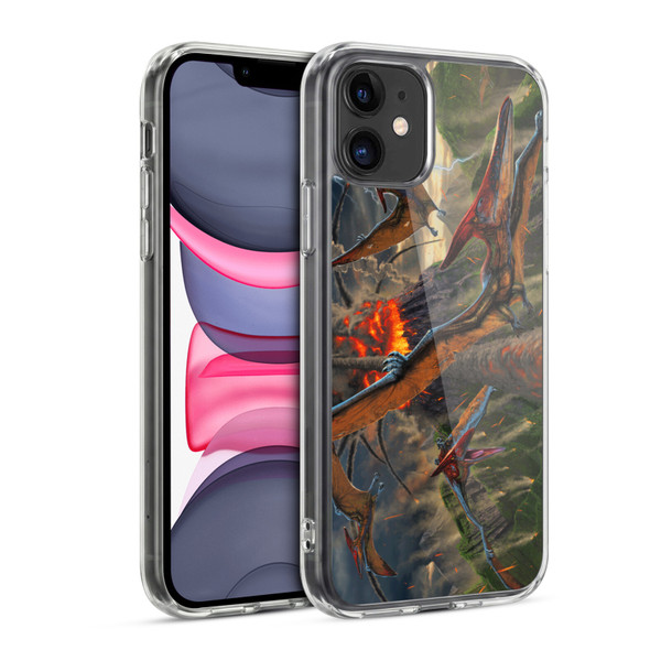 Vincent Hie Key Art Eruption Soft Gel Case for Apple iPhone 11